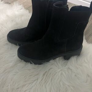 Chelsea & Violet Black Ankle Boots